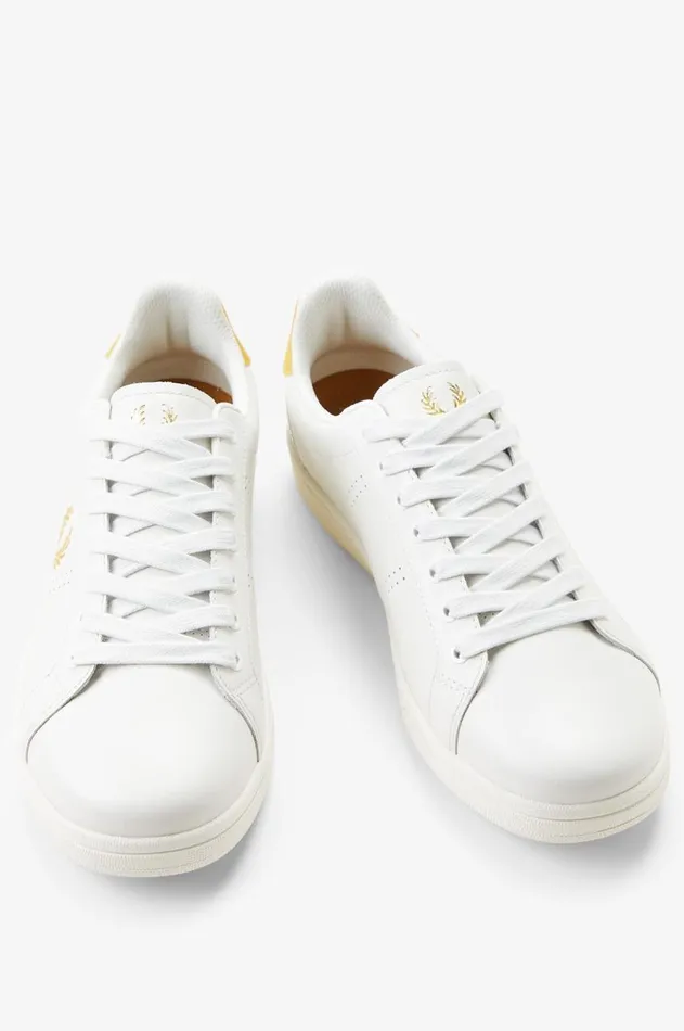 Men Shoes Fred Perry B721 Porcelainhoneycomb