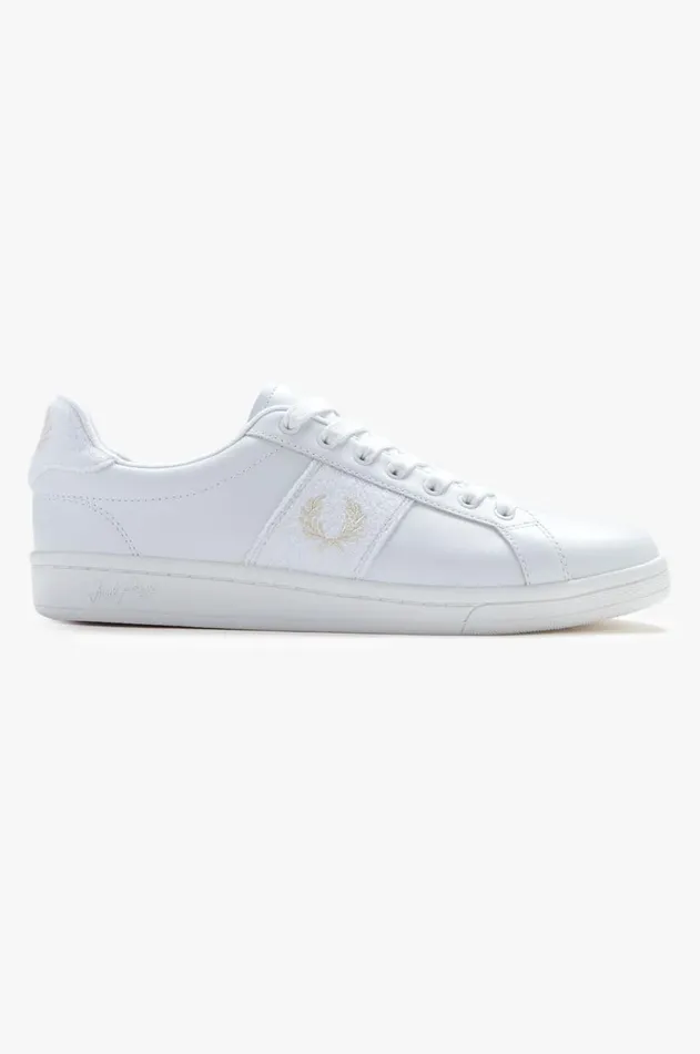 Men Shoes Fred Perry B721 White