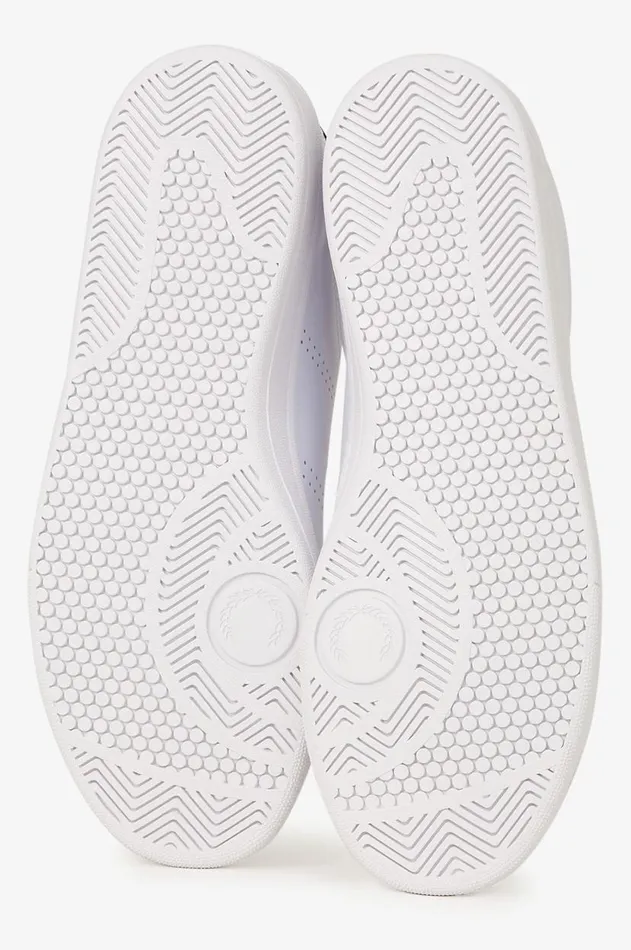 Men Shoes Fred Perry B721 Whitenavy