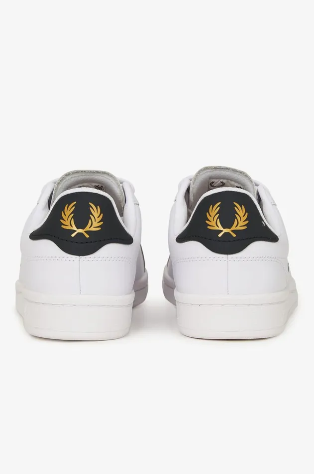Men Shoes Fred Perry B721 Whitenavy