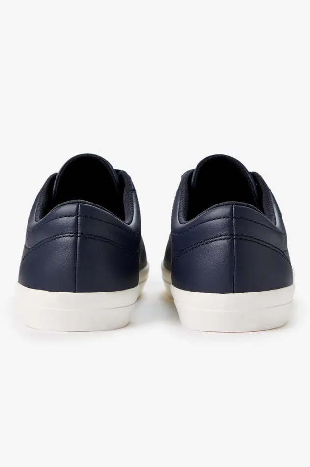 Men Shoes Fred Perry Baseline Navysnow White