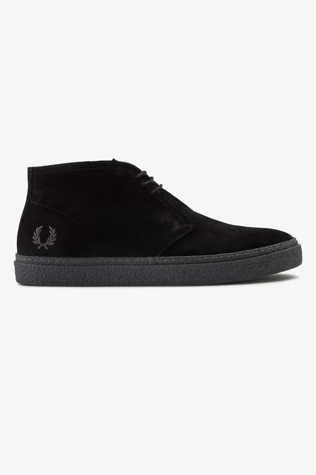 Men Shoes Fred Perry Hawley Black