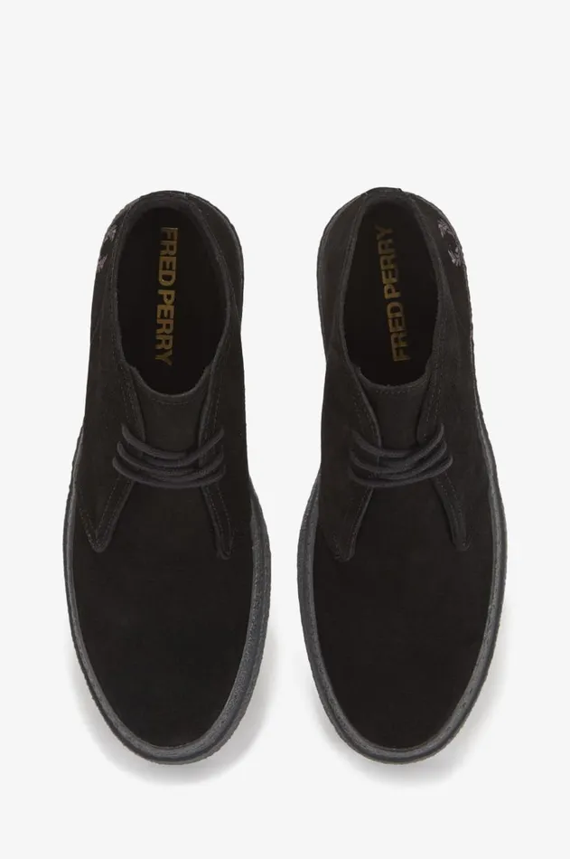 Men Shoes Fred Perry Hawley Black