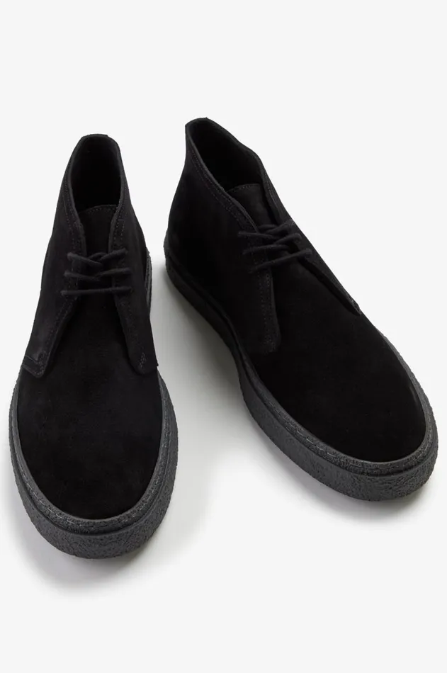 Men Shoes Fred Perry Hawley Black
