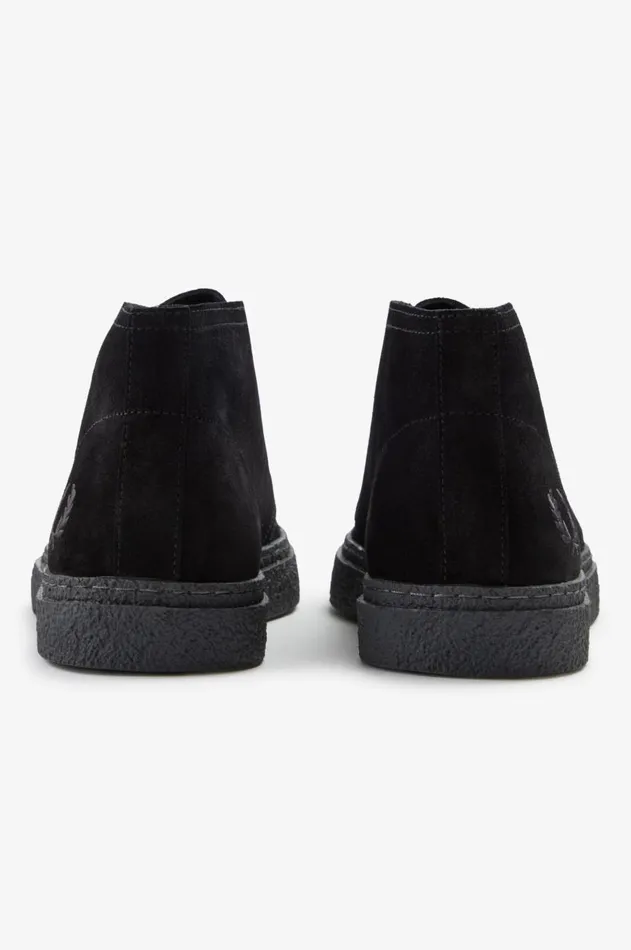 Men Shoes Fred Perry Hawley Black
