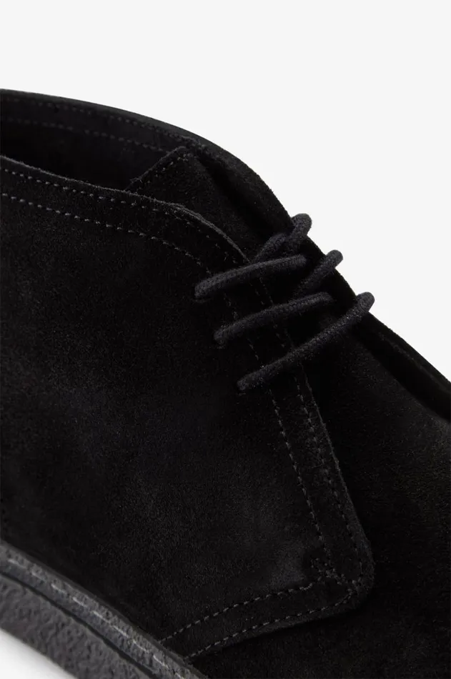 Men Shoes Fred Perry Hawley Black