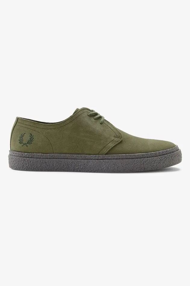 Men Shoes Fred Perry Linden Laurel Wreath Greennight Green