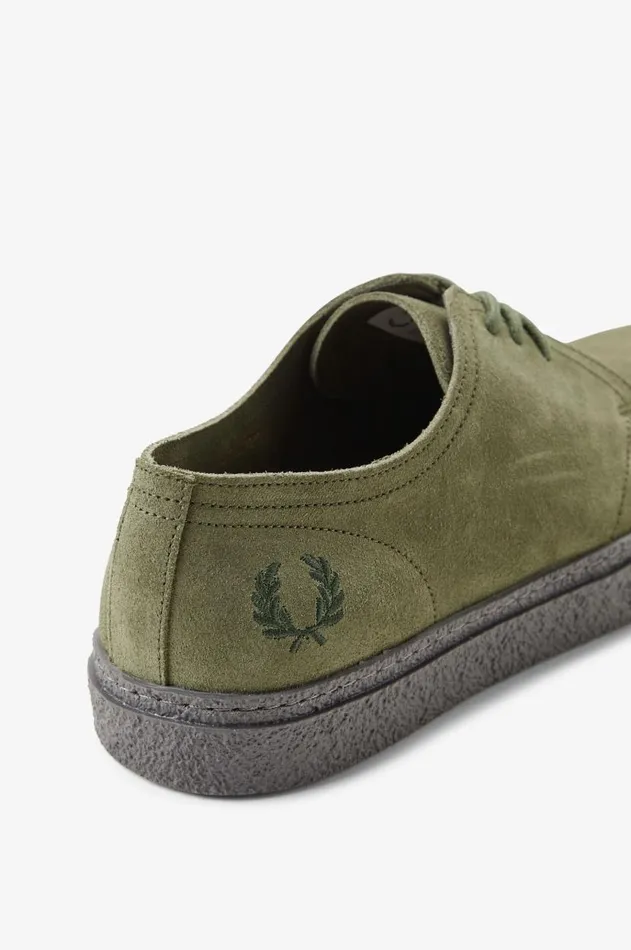 Men Shoes Fred Perry Linden Laurel Wreath Greennight Green
