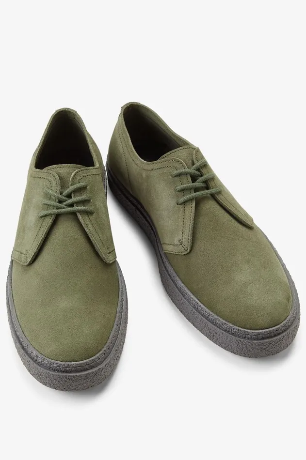 Men Shoes Fred Perry Linden Laurel Wreath Greennight Green