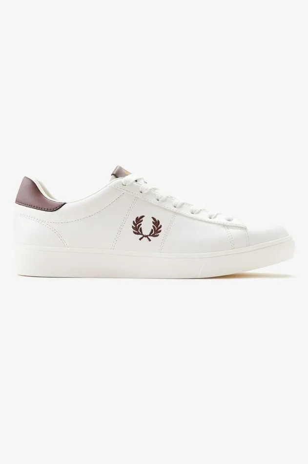 Men Shoes Fred Perry Spencer Snow Whitecarrington Brick