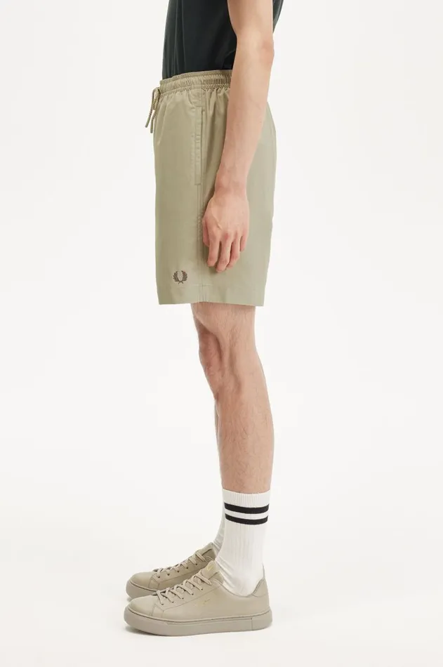 Men Shorts Fred Perry Classic Swimshorts Warm Grey