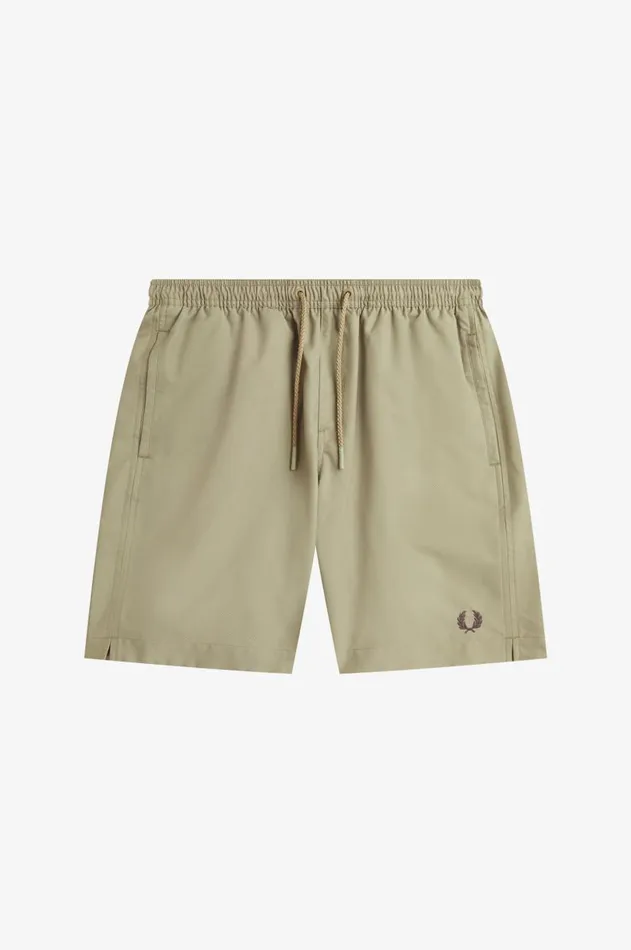 Men Shorts Fred Perry Classic Swimshorts Warm Grey