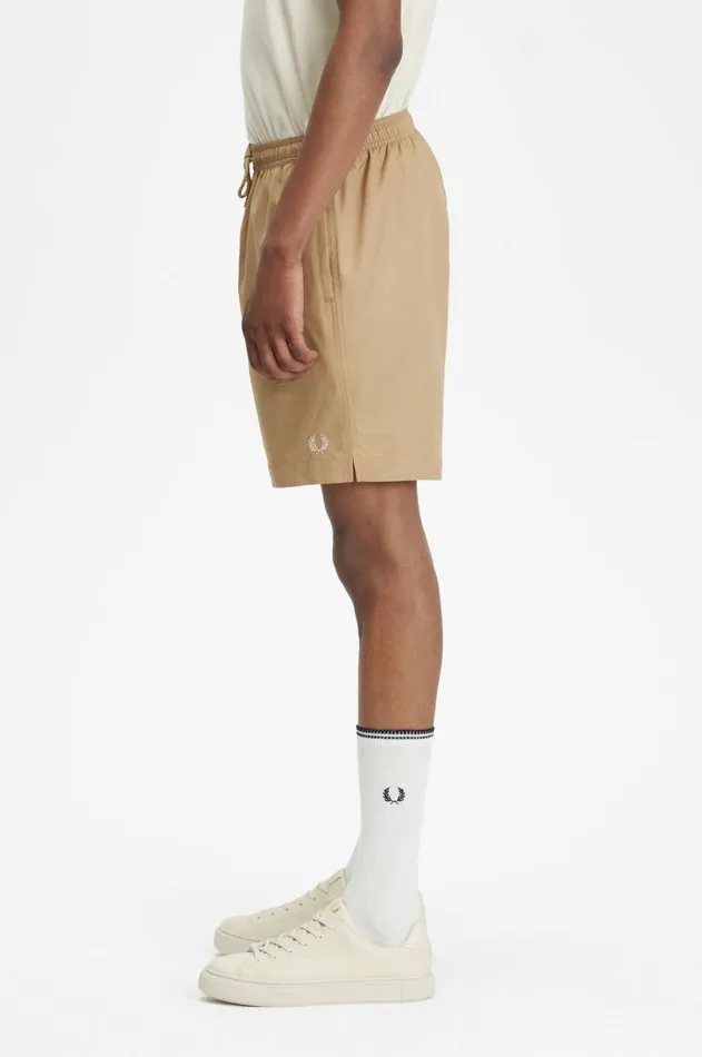 Men Shorts Fred Perry Classic Swimshorts Warm Stone