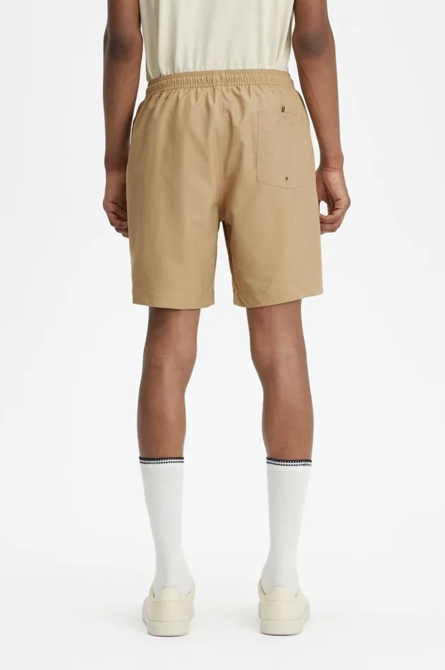 Men Shorts Fred Perry Classic Swimshorts Warm Stone