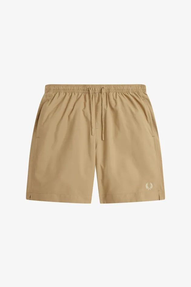 Men Shorts Fred Perry Classic Swimshorts Warm Stone