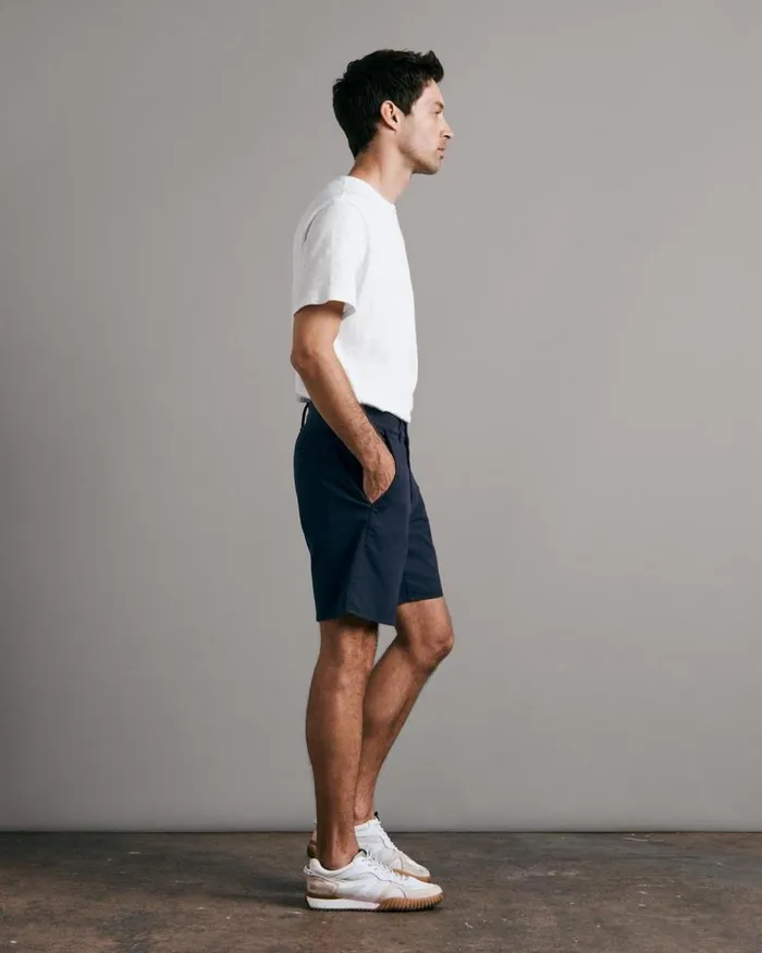 Men Shorts Rag 038 Bone Perry Cotton Stretch Twill Short Salute