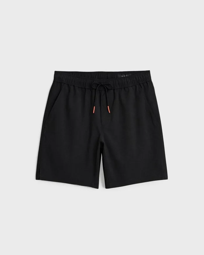 Men Shorts Rag 038 Bone Pursuit Active Short Black