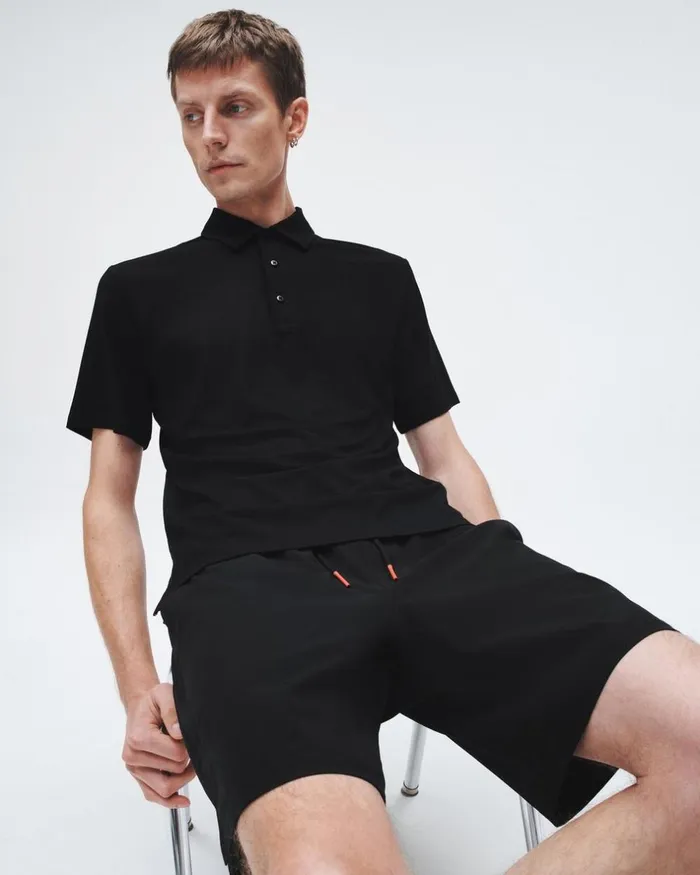 Men Shorts Rag 038 Bone Pursuit Active Short Black