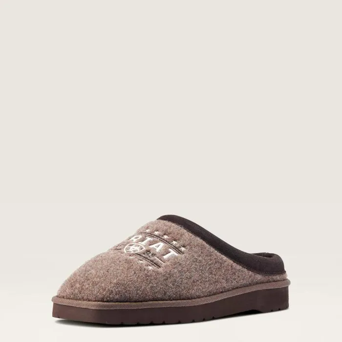 Men Slippers Ariat Ariat 93 Liberty Square Toe Slipper Brown