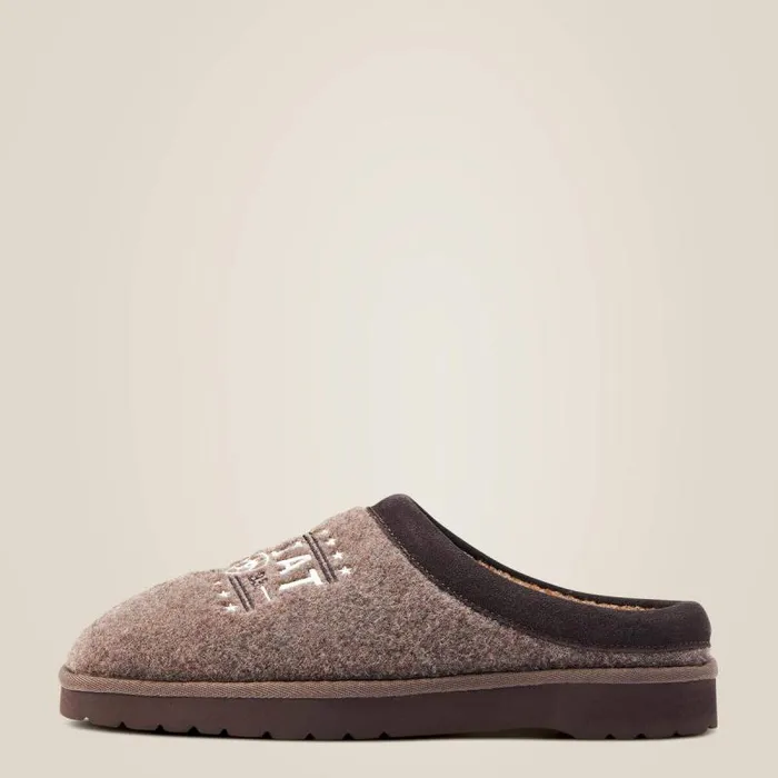 Men Slippers Ariat Ariat 93 Liberty Square Toe Slipper Brown Men Slippers Ariat Ariat 93 Liberty Square Toe Slipper Brown