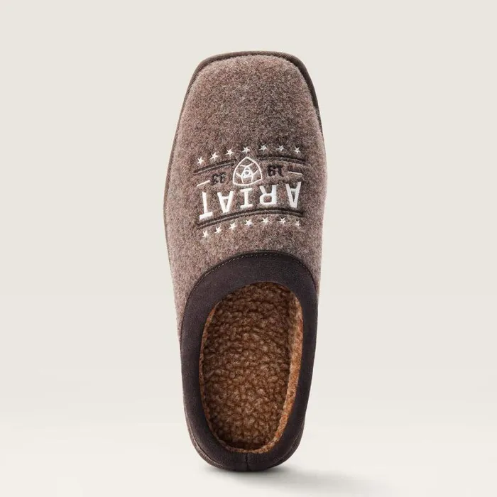 Men Slippers Ariat Ariat 93 Liberty Square Toe Slipper Brown Men Slippers Ariat Ariat 93 Liberty Square Toe Slipper Brown