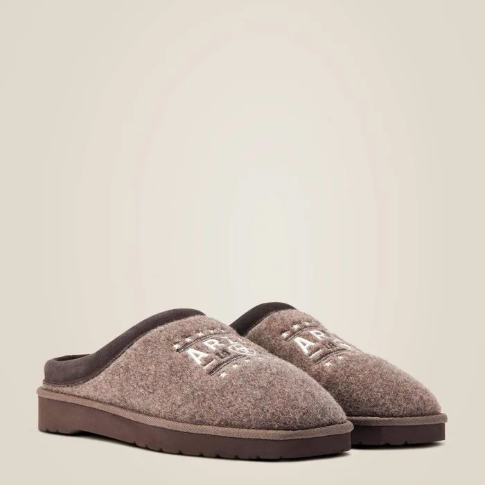 Men Slippers Ariat Ariat 93 Liberty Square Toe Slipper Brown Men Slippers Ariat Ariat 93 Liberty Square Toe Slipper Brown