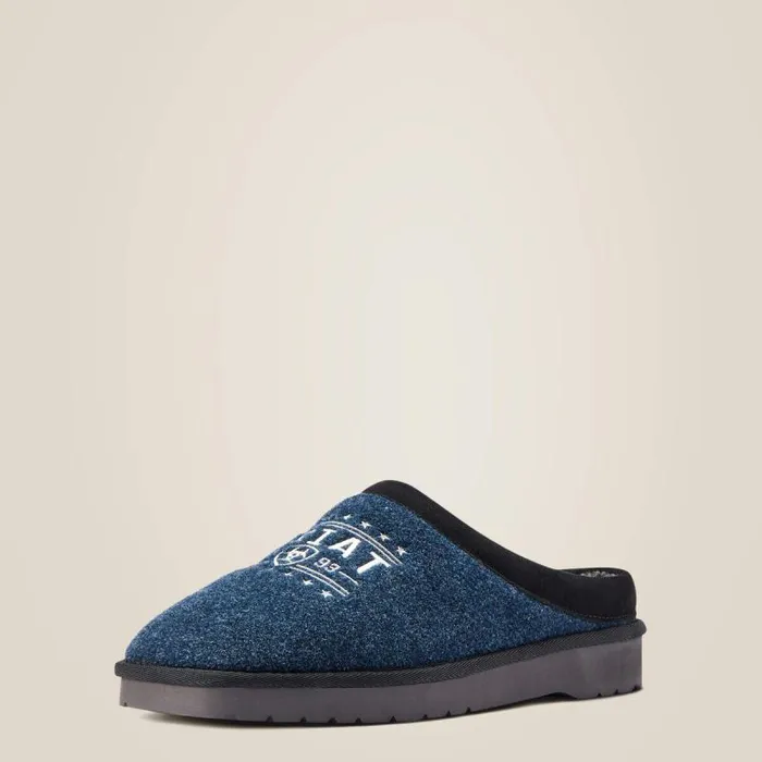 Men Slippers Ariat Ariat 93 Liberty Square Toe Slipper Navy