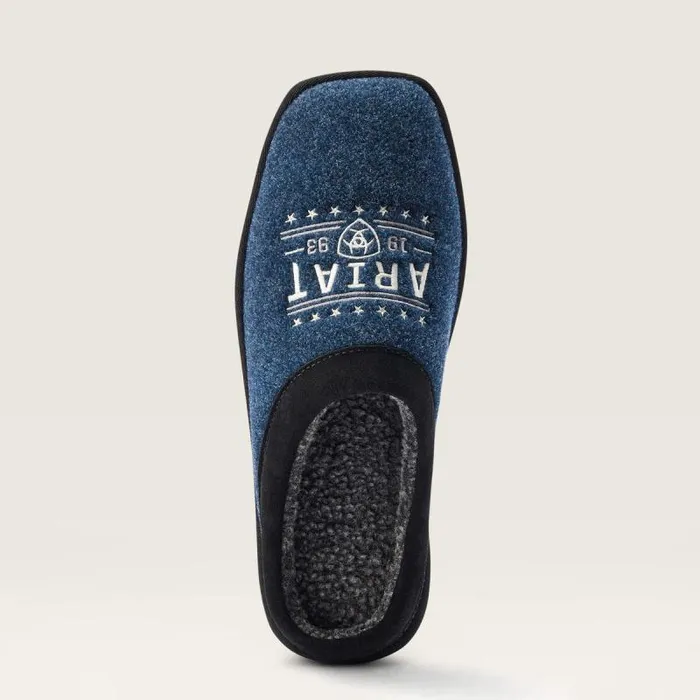 Men Slippers Ariat Ariat 93 Liberty Square Toe Slipper Navy Men Slippers Ariat Ariat 93 Liberty Square Toe Slipper Navy