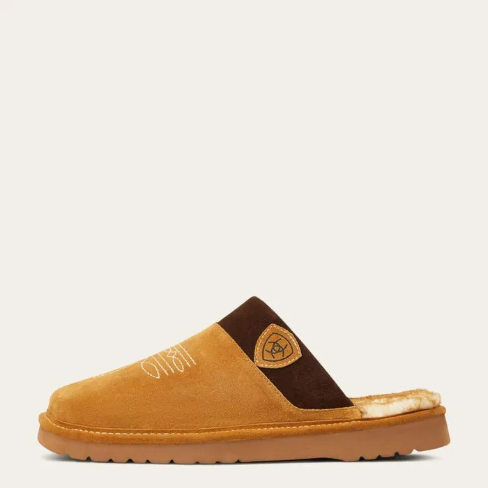 Men Slippers Ariat Silversmith Square Toe Slipper Chestnut Men Slippers Ariat Silversmith Square Toe Slipper Chestnut