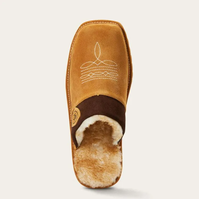 Men Slippers Ariat Silversmith Square Toe Slipper Chestnut Men Slippers Ariat Silversmith Square Toe Slipper Chestnut
