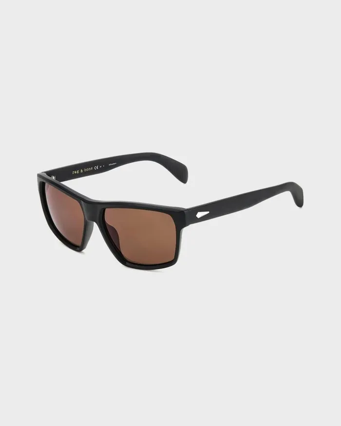 Men Sunglasses Rag 038 Bone Aron Matte Black