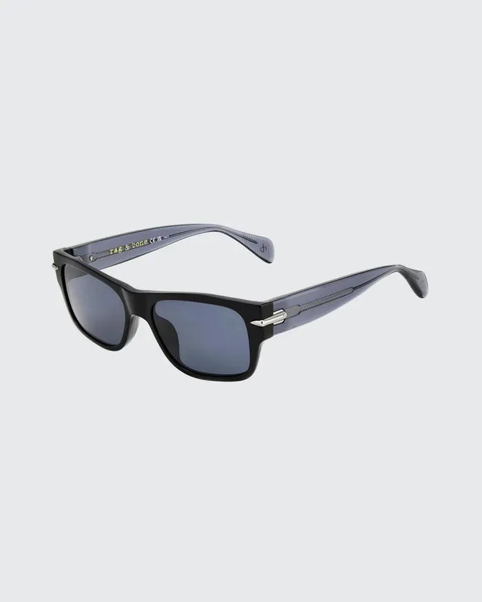 Men Sunglasses Rag 038 Bone Fleetwood Black