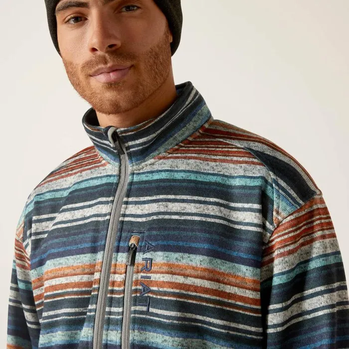 Men Sweatshirts and Hoodies Ariat Caldwell Full Zip Jetty Gray Heather Men Sweatshirts and Hoodies Ariat Caldwell Full Zip Jetty Gray Heather