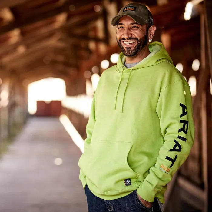 Men Sweatshirts and Hoodies Ariat Rebar Graphic Hoodie Lime Heatherblack Men Sweatshirts and Hoodies Ariat Rebar Graphic Hoodie Lime Heatherblack