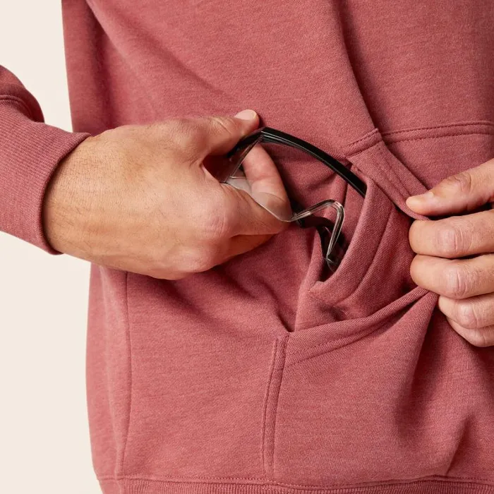 Men Sweatshirts and Hoodies Ariat Rebar Roughneck Pullover Hoodie Roan Rouge Heather Men Sweatshirts and Hoodies Ariat Rebar Roughneck Pullover Hoodie Roan Rouge Heather