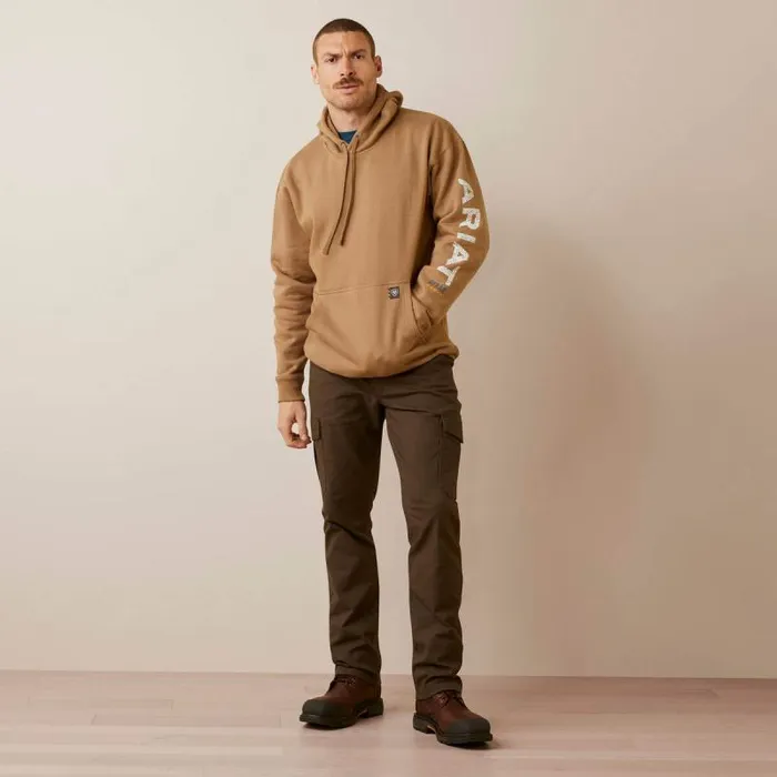 Men Sweatshirts and Hoodies Ariat Rebar Roughneck Pullover Hoodie Tiger039s Eye Men Sweatshirts and Hoodies Ariat Rebar Roughneck Pullover Hoodie Tiger039s Eye