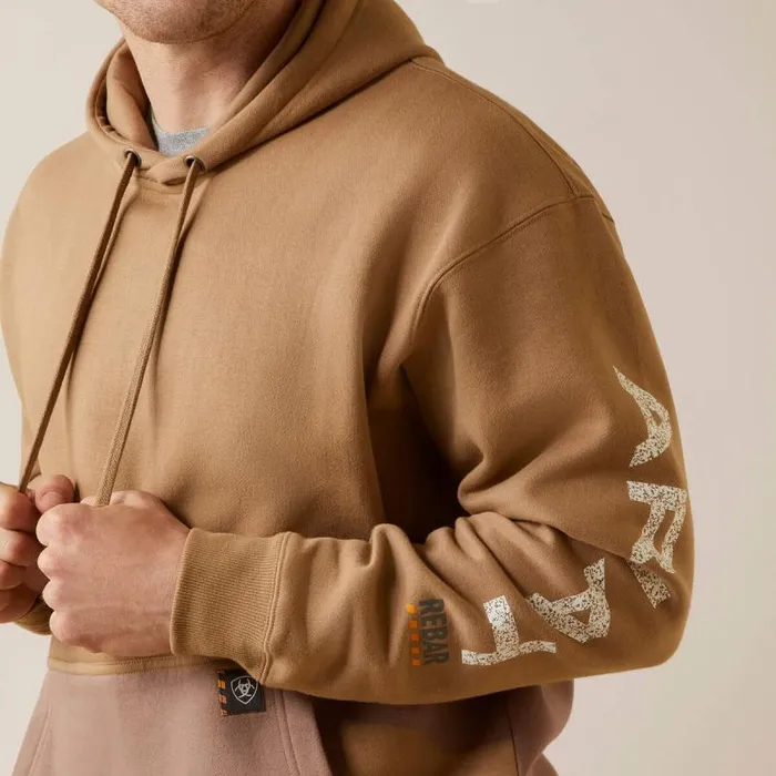 Men Sweatshirts and Hoodies Ariat Rebar Roughneck Pullover Hoodie Tiger039s Eye Men Sweatshirts and Hoodies Ariat Rebar Roughneck Pullover Hoodie Tiger039s Eye