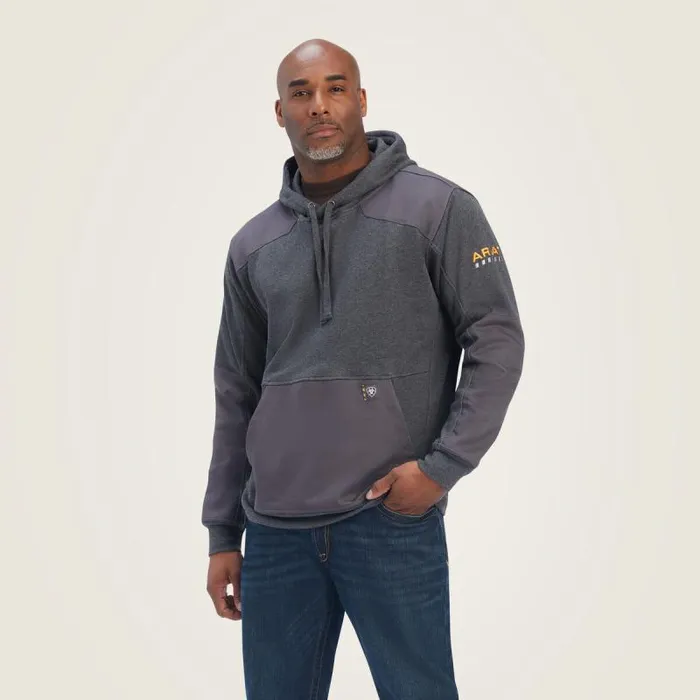 Men Sweatshirts and Hoodies Ariat Rebar Workman DuraCanvas Hoodie Charcoal Heather Men Sweatshirts and Hoodies Ariat Rebar Workman DuraCanvas Hoodie Charcoal Heather