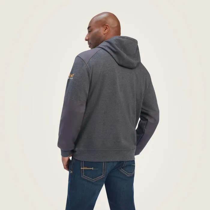 Men Sweatshirts and Hoodies Ariat Rebar Workman DuraCanvas Hoodie Charcoal Heather Men Sweatshirts and Hoodies Ariat Rebar Workman DuraCanvas Hoodie Charcoal Heather