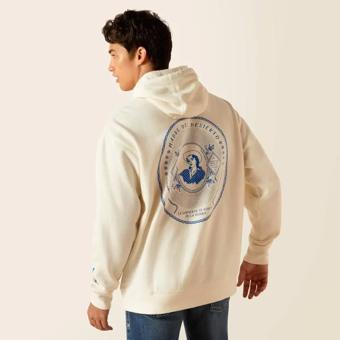 Men Sweatshirts and Hoodies Ariat Sendero Senorita Hoodie Off White