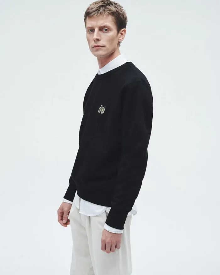 Men Sweatshirts Rag 038 Bone Rb Monster Cotton Sweatshirt Black