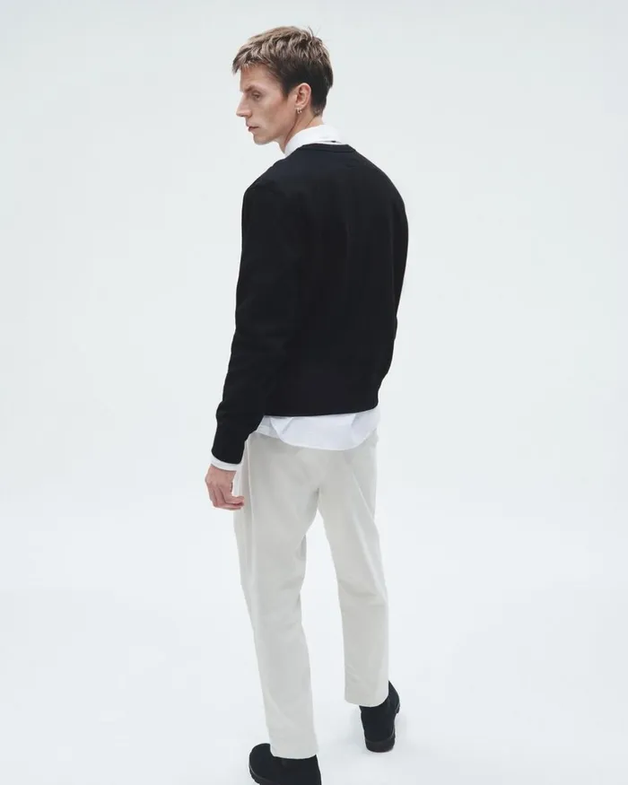 Men Sweatshirts Rag 038 Bone Rb Monster Cotton Sweatshirt Black