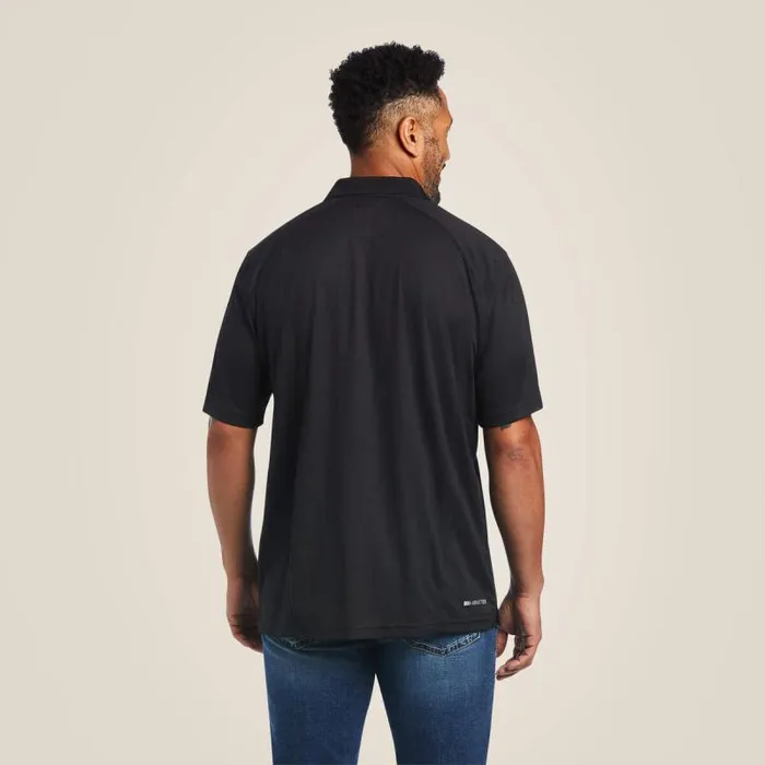 Men TShirts and Polos Ariat AC Polo Black