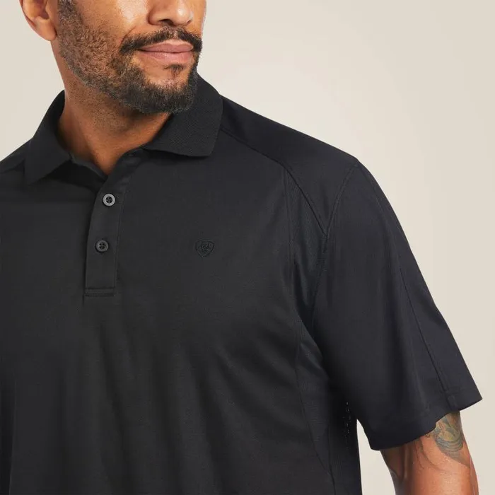Men TShirts and Polos Ariat AC Polo Black