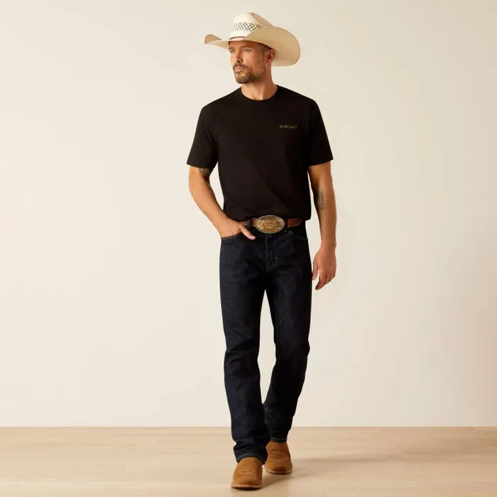 Men TShirts and Polos Ariat Ariat Camo Corps TShirt Black Men TShirts and Polos Ariat Ariat Camo Corps TShirt Black