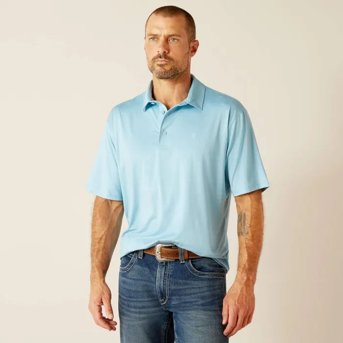Men TShirts and Polos Ariat Charger 20 Polo Sheltering Sky