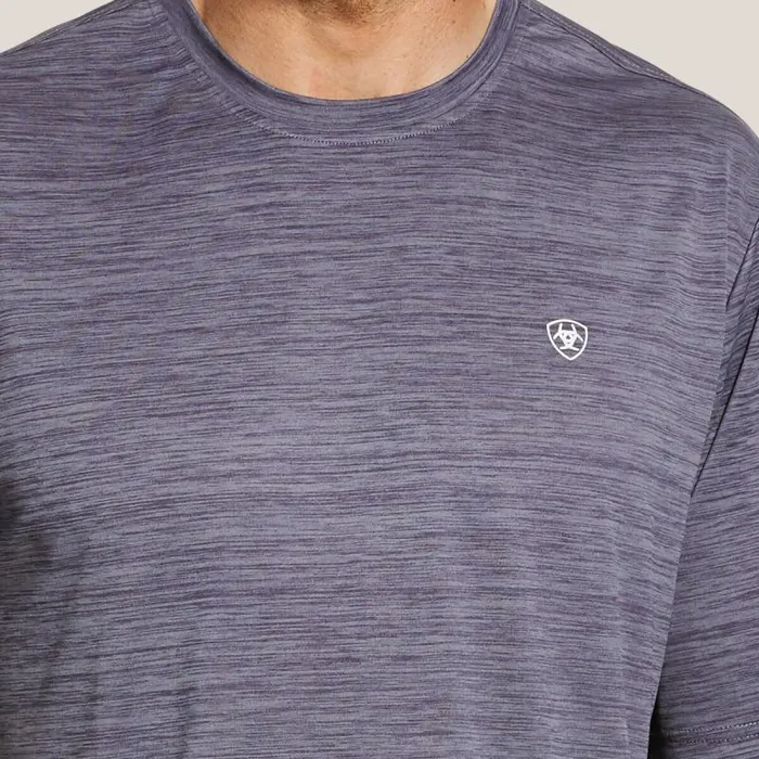Men TShirts and Polos Ariat Charger Basic TShirt Graystone Men TShirts and Polos Ariat Charger Basic TShirt Graystone