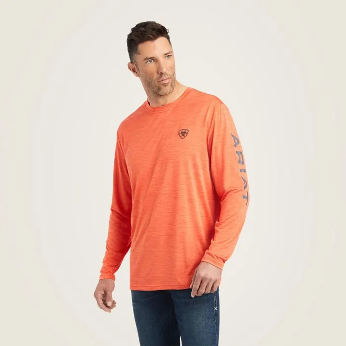 Men TShirts and Polos Ariat Charger Logo TShirt Poiniciana
