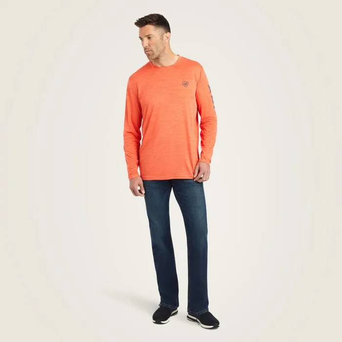 Men TShirts and Polos Ariat Charger Logo TShirt Poiniciana Men TShirts and Polos Ariat Charger Logo TShirt Poiniciana