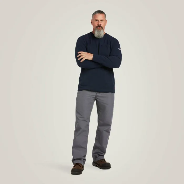 Men TShirts and Polos Ariat FR Max Protect Inherent TShirt Navy Men TShirts and Polos Ariat FR Max Protect Inherent TShirt Navy
